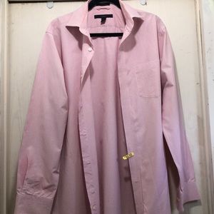 Express button down long sleeve shirt